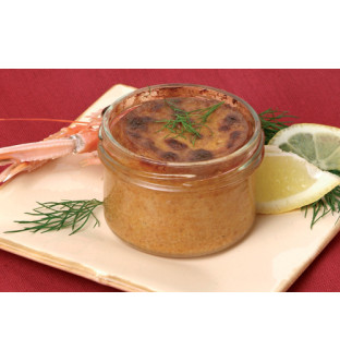 Lot de 5 Soufflé aux dés de langoustines