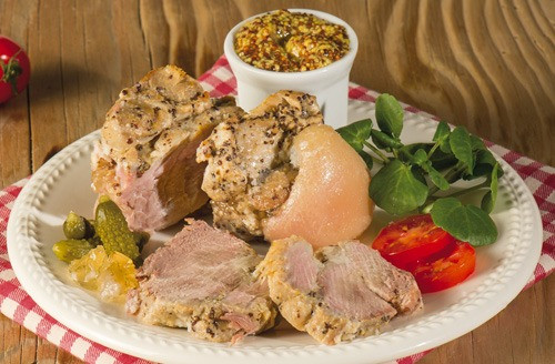 Lot de 3 Jambonneau à la moutarde à l'ancienne