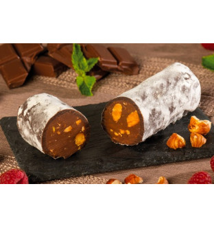 Lot de 2 Cho’cisson, bâton de praliné aux noisettes, amandes et pistaches