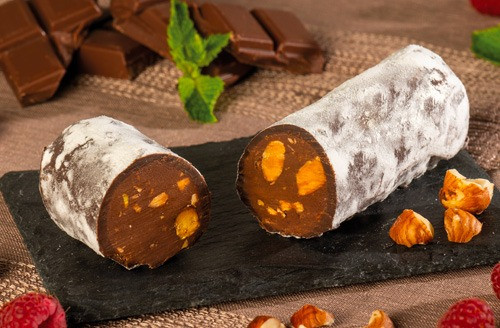 Lot de 2 Cho’cisson, bâton de praliné aux noisettes, amandes et pistaches