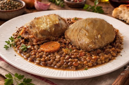 Tripous aux lentilles vertes (2 tripous)