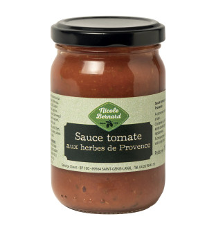 Lot de 2 bocaux de sauce tomate aux herbes de Provence 190g