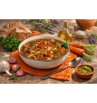 Soupe de légumes au pistou 330g