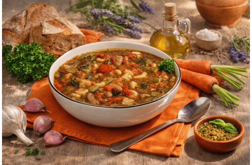 Soupe de légumes au pistou 330g