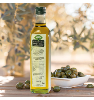 Huile d'olive vierge extra extraite à froid 500ml