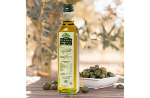 Huile d'olive vierge extra extraite à froid 500ml