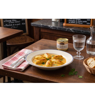 Quenelles lyonnaises de brochet pur beurre