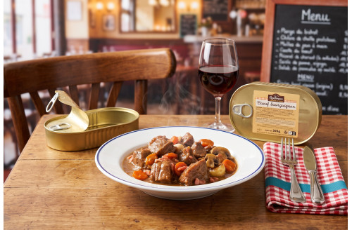 Lot de 2 boeufs bourguignons