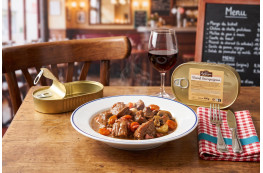 Lot de 2 boeufs bourguignons