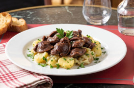 Confit de gésiers de canard émincés