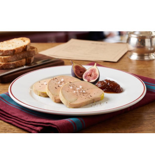 Foie gras de canard entier du Sud-Ouest mi-cuit à la fleur de sel de Guérande