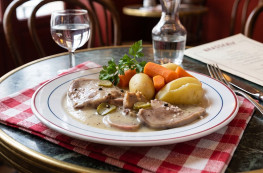 Langue de bœuf sauce piquante