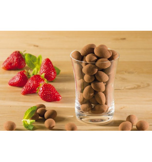 Lot de 2 sachets d'amandes cacaotées