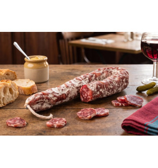 Lot de 2 Saucisses sèches supérieures pur porc