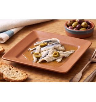 Filets d'anchois marinés à l'huile d'olive 140 g