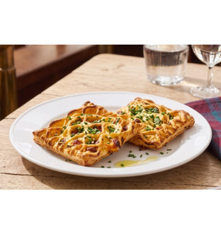 Lot de 2 x 2 feuilletés tomate mozzarella