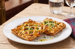 Lot de 2 x 2 feuilletés tomate mozzarella