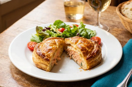 Tourtes au saumon (2 pièces) 300 g