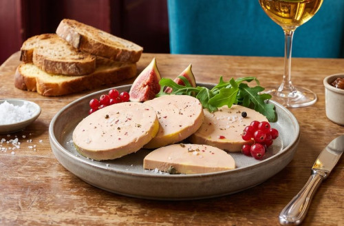 Bloc de foie gras de canard origine France 100 g