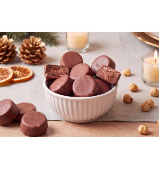 Rochers pralinés lait éclats de noisettes 175 g