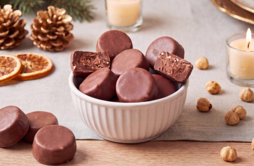 Rochers pralinés lait éclats de noisettes 175 g