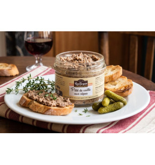 Pâté de caille aux cèpes 180 g