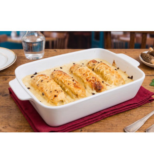 Soufflés à la volaille et aux morilles