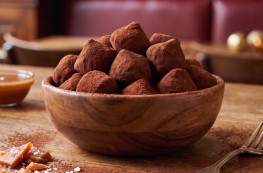 Lot de 2 ballotins de truffes aux éclats de caramel au beurre salé