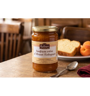 Confiture extra d’abricot biologique