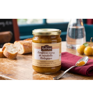 Confiture extra de mirabelle biologique