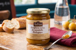 Confiture extra de mirabelle biologique