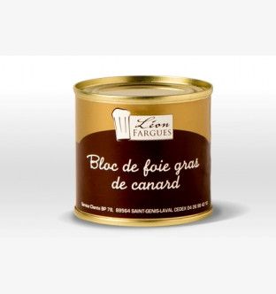 Bloc de foie gras de canard origine France 100g