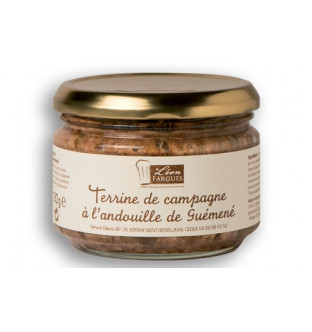 Lot de 6 terrines de campagne à l’andouille de Guémené