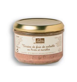 Lot de 6 Terrines de foie de volaille au Porto et morilles