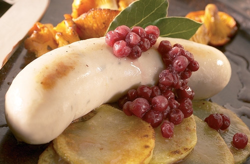 Boudins blanc "Royal" au foie gras (2 pièces)