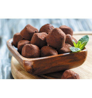 Truffes aux éclats de...
