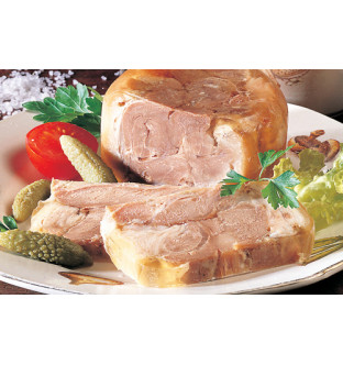 Lot de 4 jambonneaux en gelée
