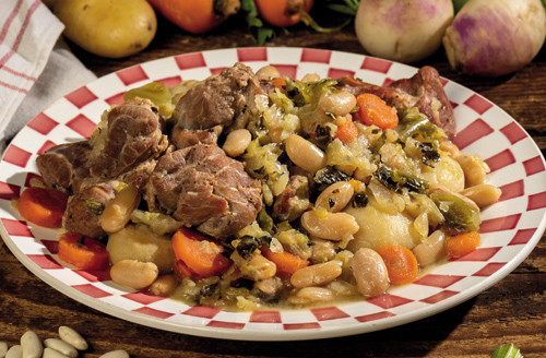 Lot de 4 potées au jambonneau confit