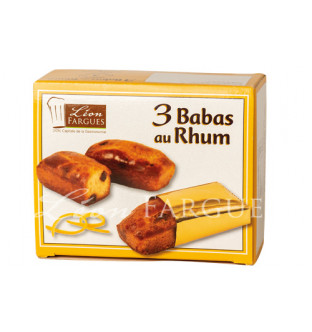 Lot de 6 x 3 babas au Rhum