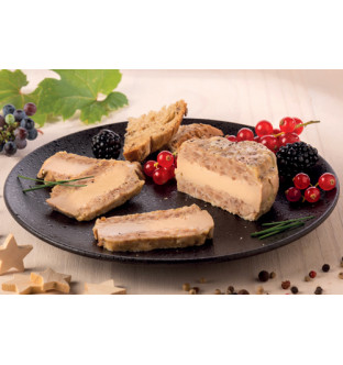 Lot de 4 ballotines de foie de canard
