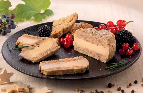 Lot de 4 ballotines de foie de canard