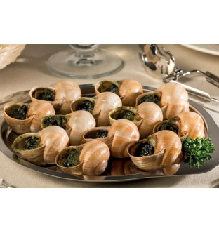 Lot de 2 boîtes d'escargots de Bourgogne