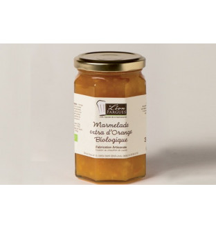 Lot de 4 marmelades extra d'orange biologique