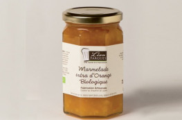Lot de 4 marmelades extra d'orange biologique