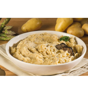 Lot de 4 mousselines d'asperges à la truffe d'été 1,5%
