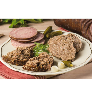 Lot de 6 terrines de campagne à l’andouille de Guémené