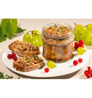 Pâté de pintade aux raisins