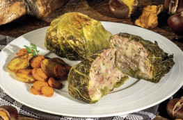 Lot de 2 x 2 choux farcis à la châtaigne