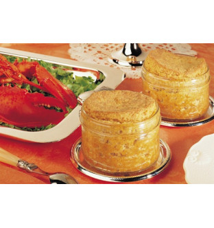 Lot de 2 soufflés de homard