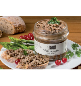 Lot de 6 pâtés de caille aux cèpes